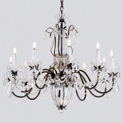 Victorian Crystal Chandelier