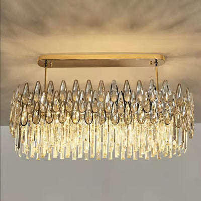 New Arrival Crystal Chandelier Modern Living Room Ceiling Light