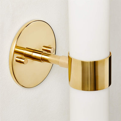 Gilded Glass Wall Sconce