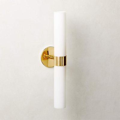 Gilded Glass Wall Sconce