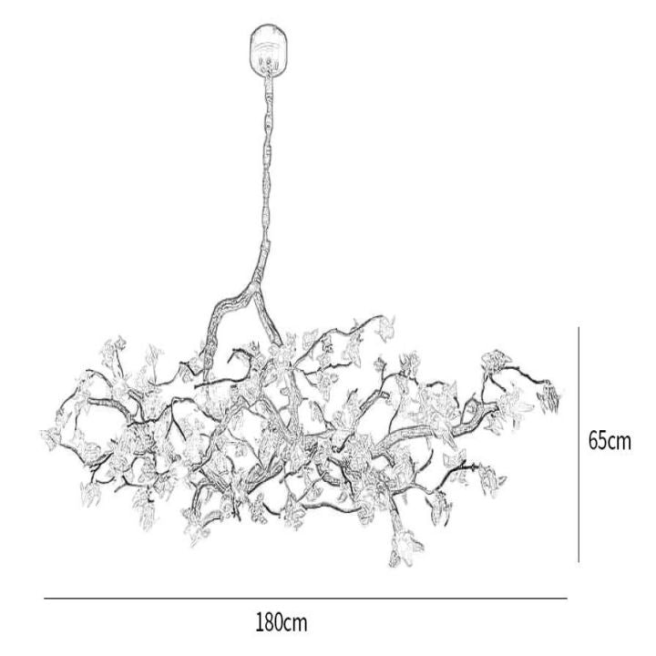 Veridian Branch Chandelier