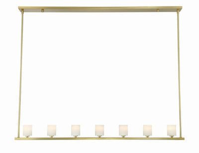 Estate 7 Light Chandelier Alabaster