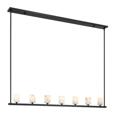 Estate 7 Light Chandelier Alabaster