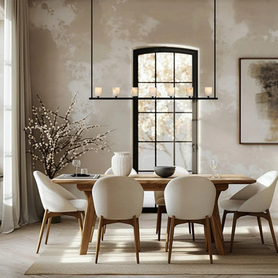 Estate 7 Light Chandelier Alabaster