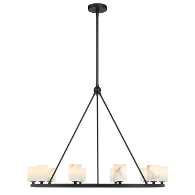 Estate 12 Light Chandelier Alabaster