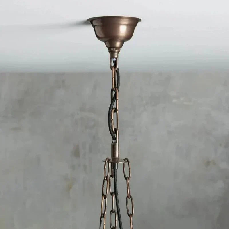 Roselle Glass Round Chandelier