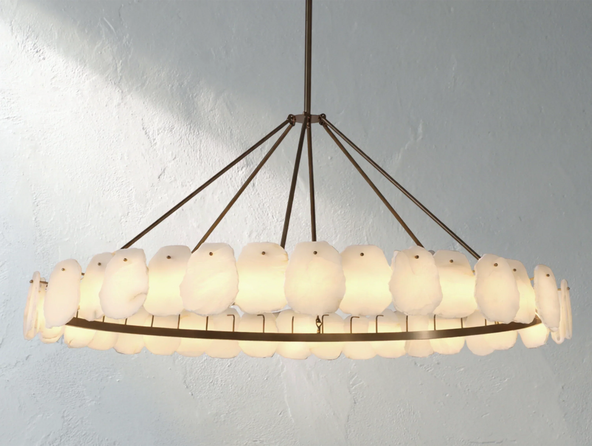 Aurelis Alabaster Chandelier