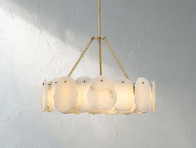 Aurelis Alabaster Chandelier