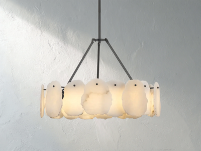 Aurelis Alabaster Chandelier