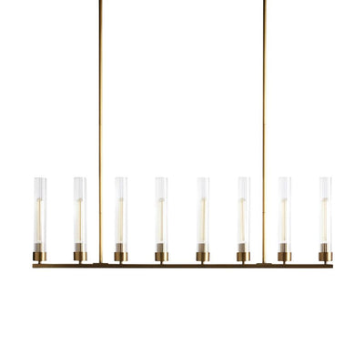 Juniper Glass Linear Chandelier