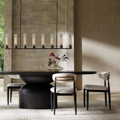Juniper Glass Linear Chandelier