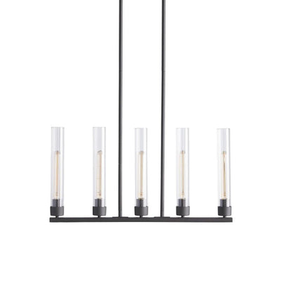 Juniper Glass Linear Chandelier