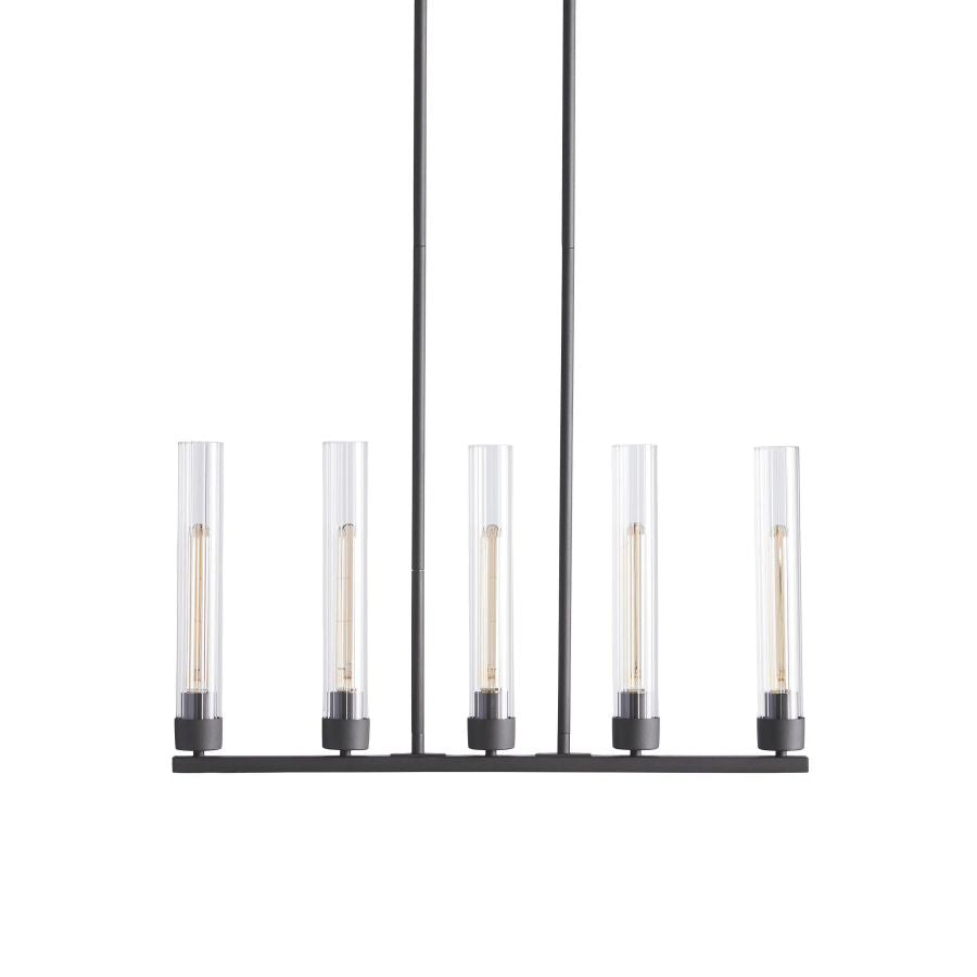 Juniper Glass Linear Chandelier