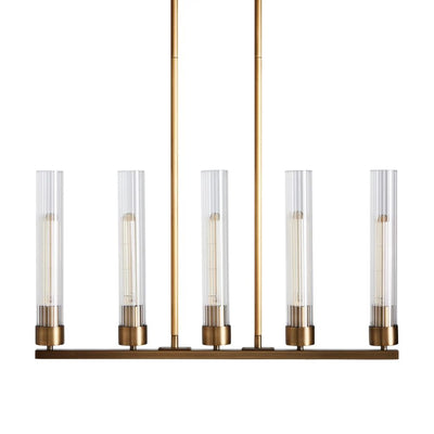 Juniper Glass Linear Chandelier
