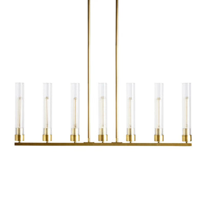 Juniper Glass Linear Chandelier