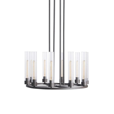 Juniper Glass Round Chandelier