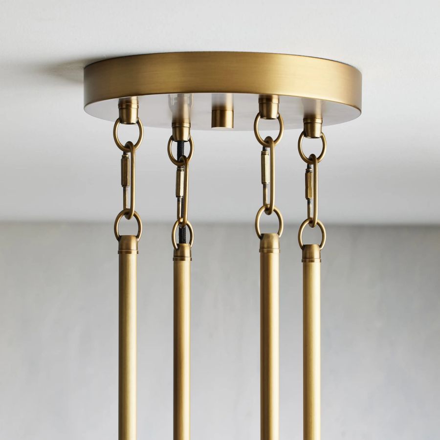 Juniper Glass Round Chandelier
