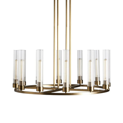 Juniper Glass Round Chandelier