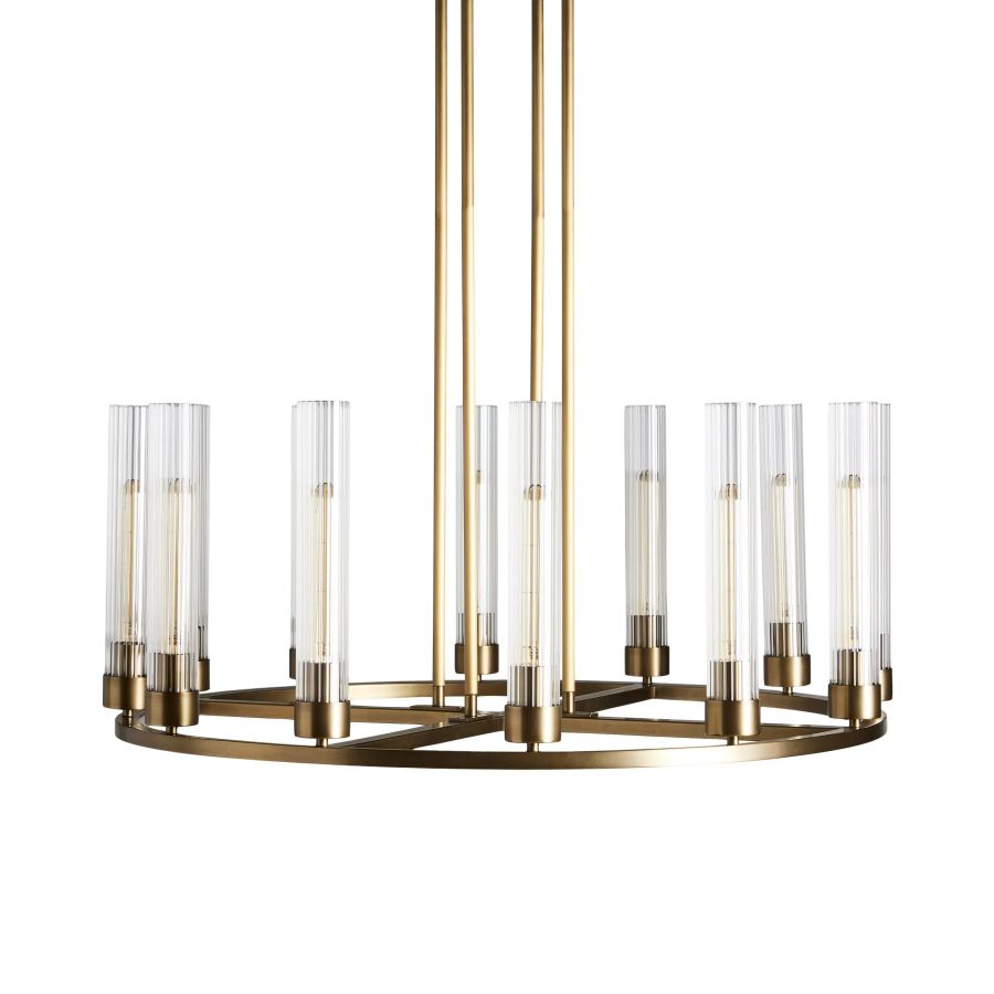 Juniper Glass Round Chandelier