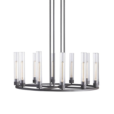 Juniper Glass Round Chandelier