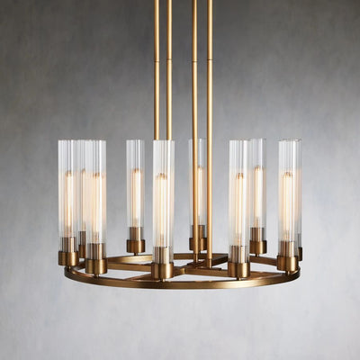 Juniper Glass Round Chandelier