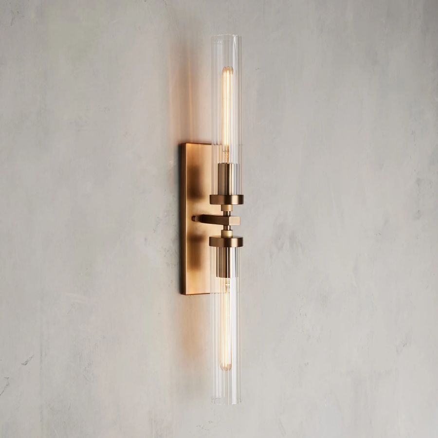 Andres Glass Wall Sconce