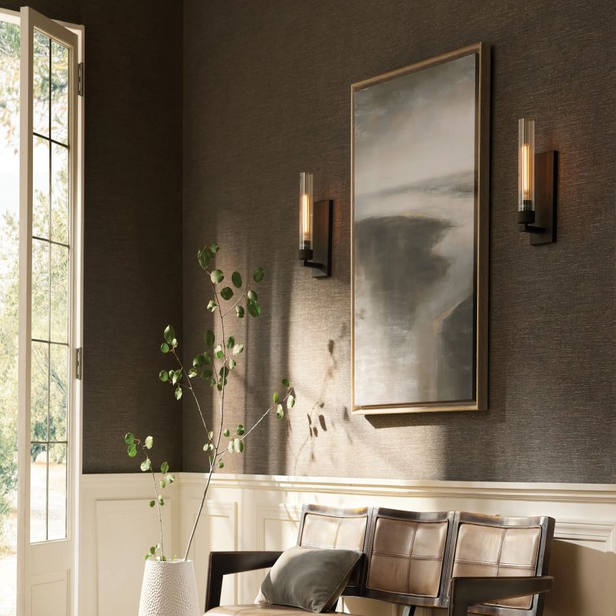 Andres Glass Wall Sconce