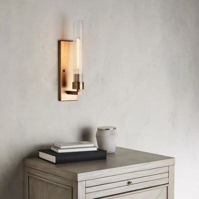 Andres Glass Wall Sconce