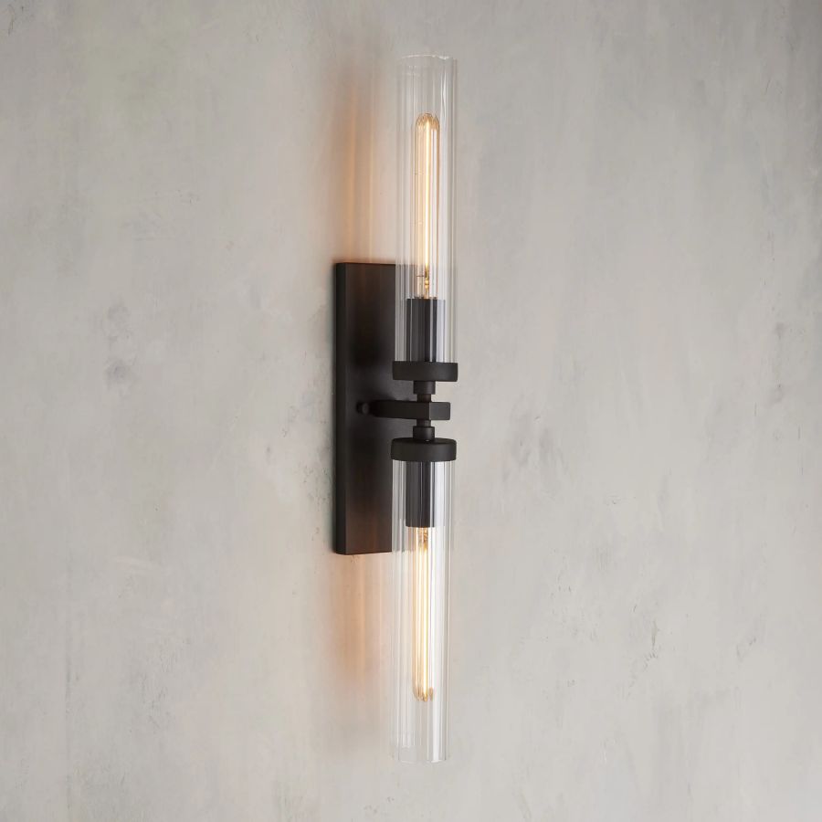 Andres Glass Wall Sconce