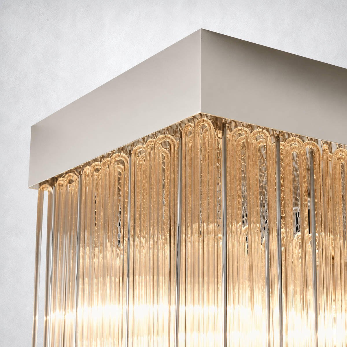 Glint Square Chandelier 21"