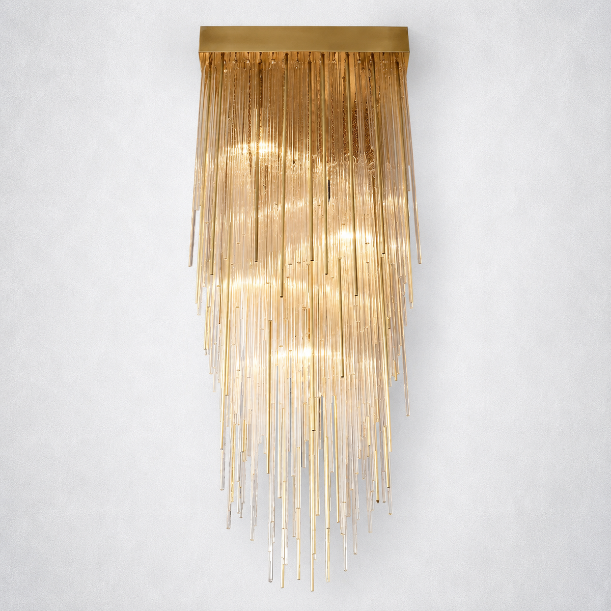 Glint Square Chandelier 21"