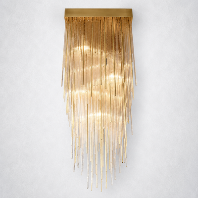 Glint Square Chandelier 21"