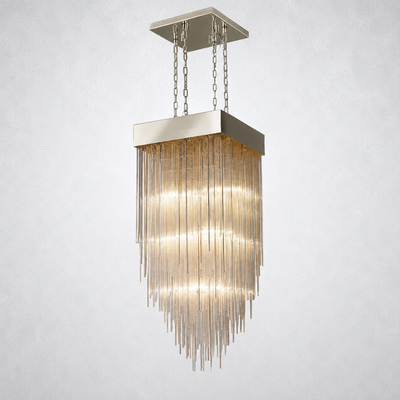 Glint Square Chandelier 21"