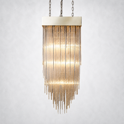 Glint Square Chandelier 21"