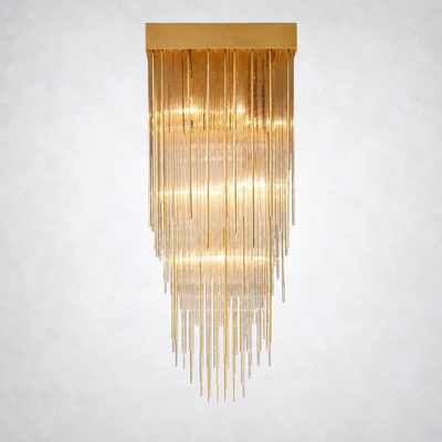 Glint Square Chandelier 21"