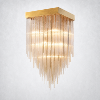 Glint Square Chandelier 30"
