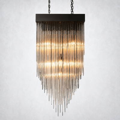 Glint Square Chandelier 30"