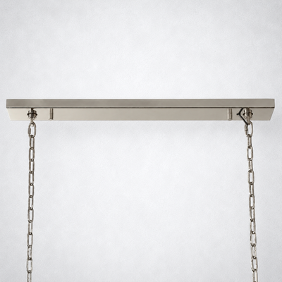 Glint Rectangular Chandelier 54"