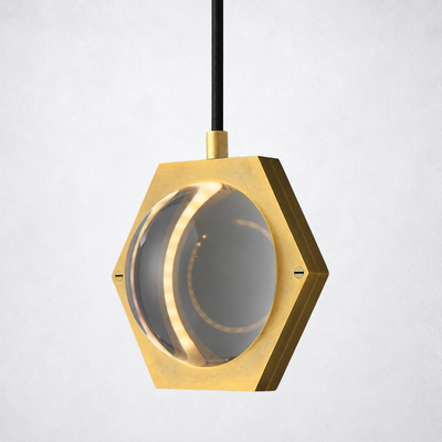 Dorian Crystal Ball Grand Pendant