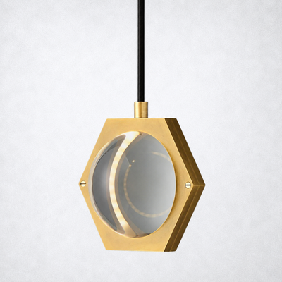 Dorian Crystal Ball Grand Pendant