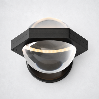 Dorian Crystal Ball Sconce