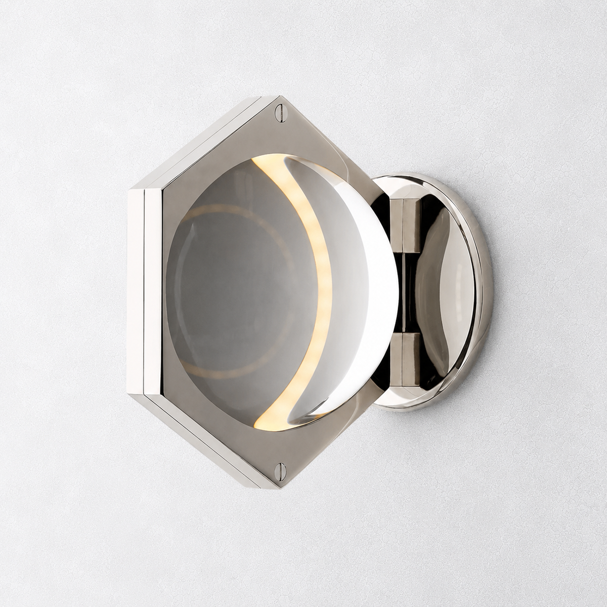 Dorian Crystal Ball Sconce