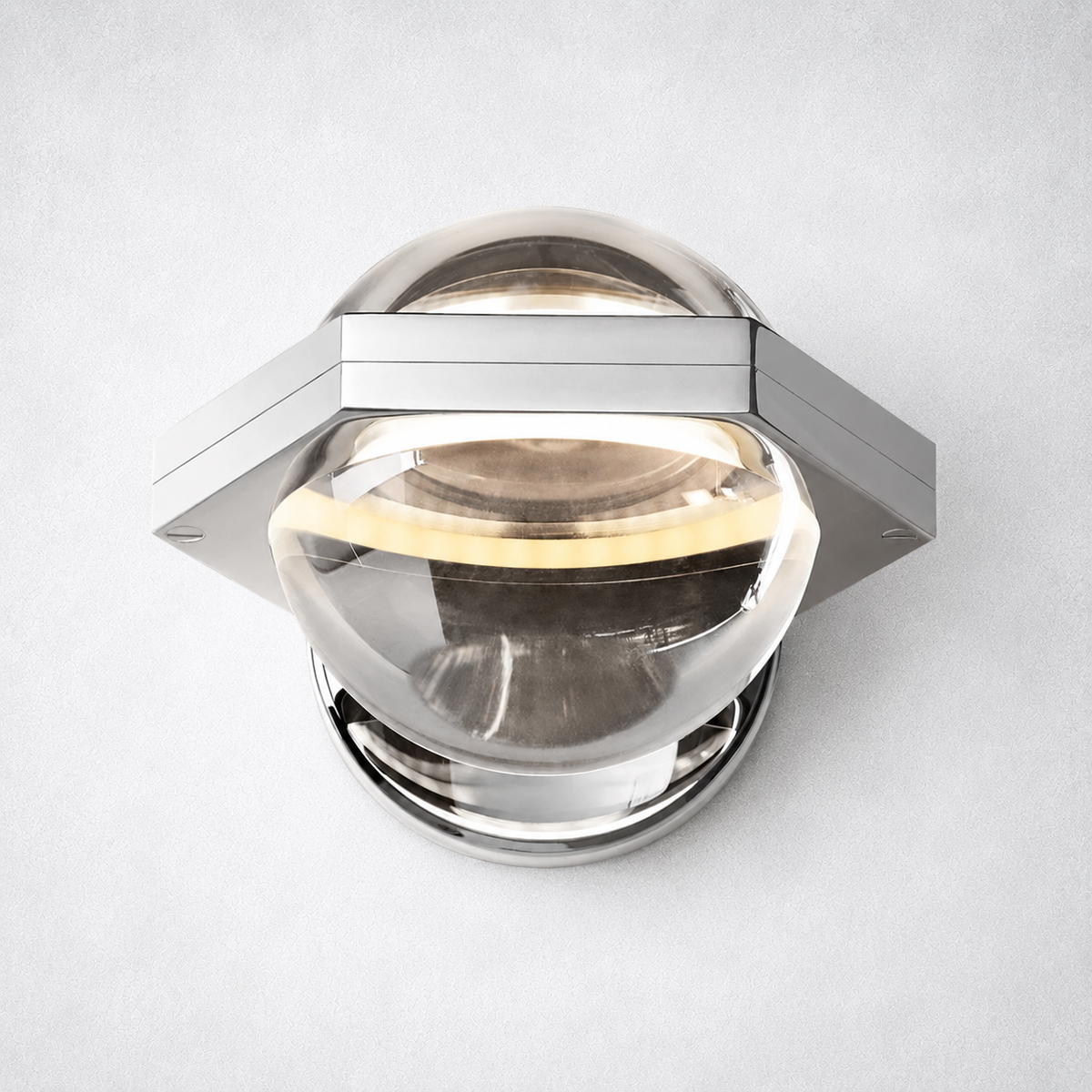 Dorian Crystal Ball Sconce