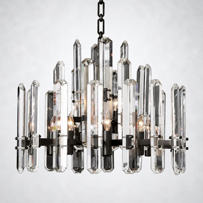 Twilight Prism Round Chandelier 24"