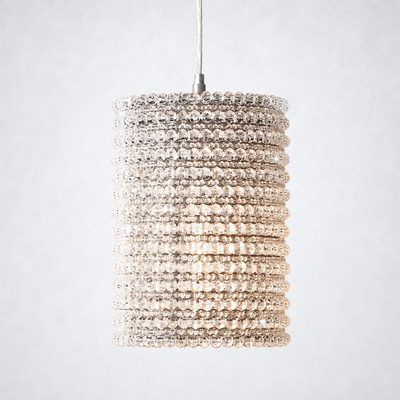 Elysian Crystal Island Pendant 12"