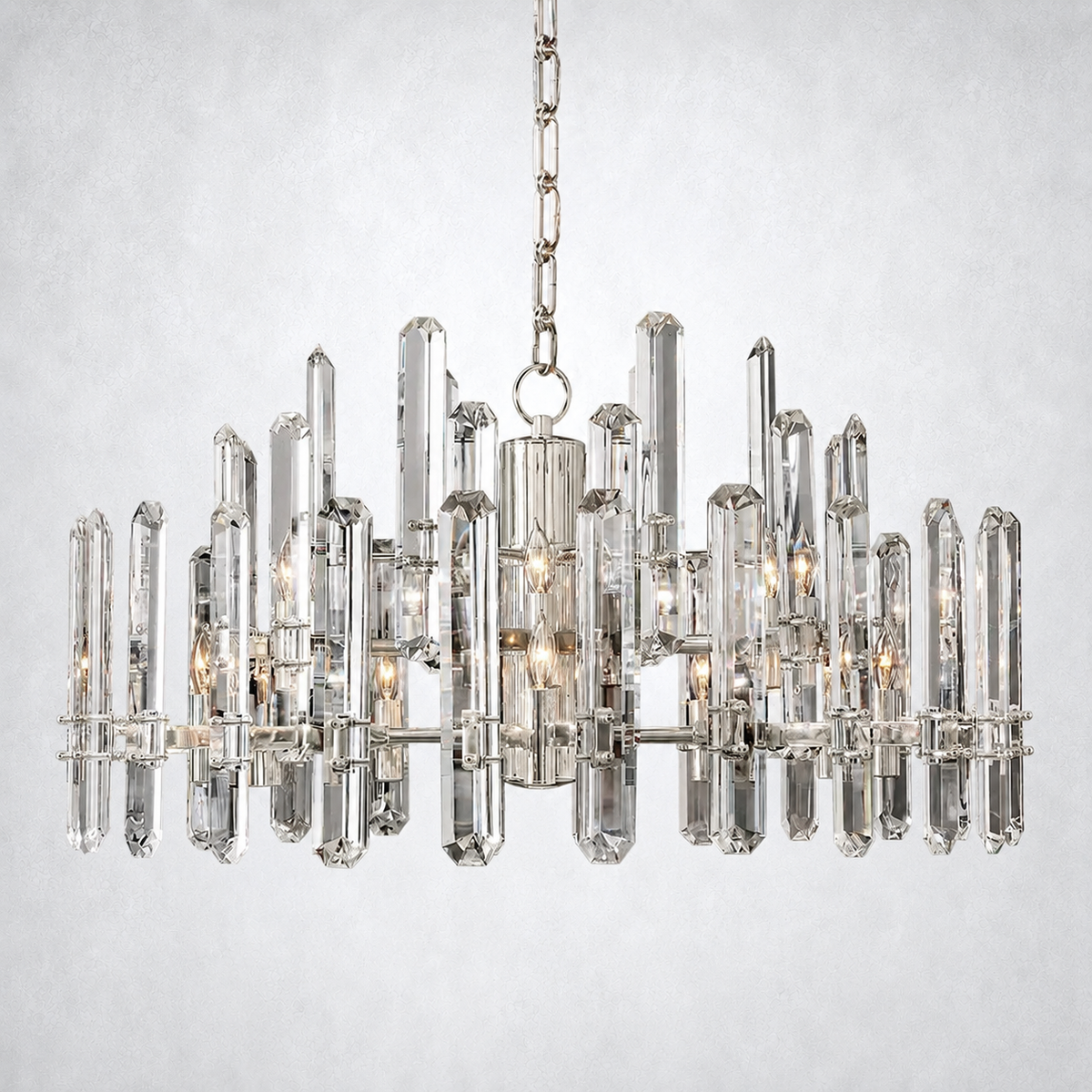Twilight Prism Round Chandelier 36"