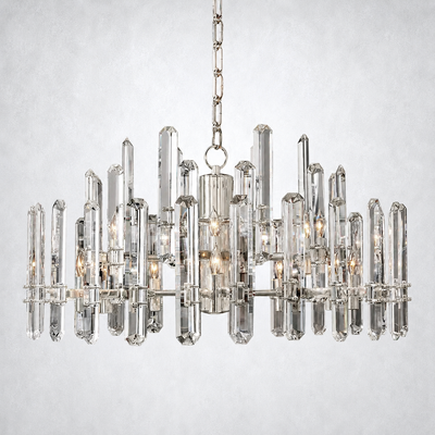 Twilight Prism Round Chandelier 36"