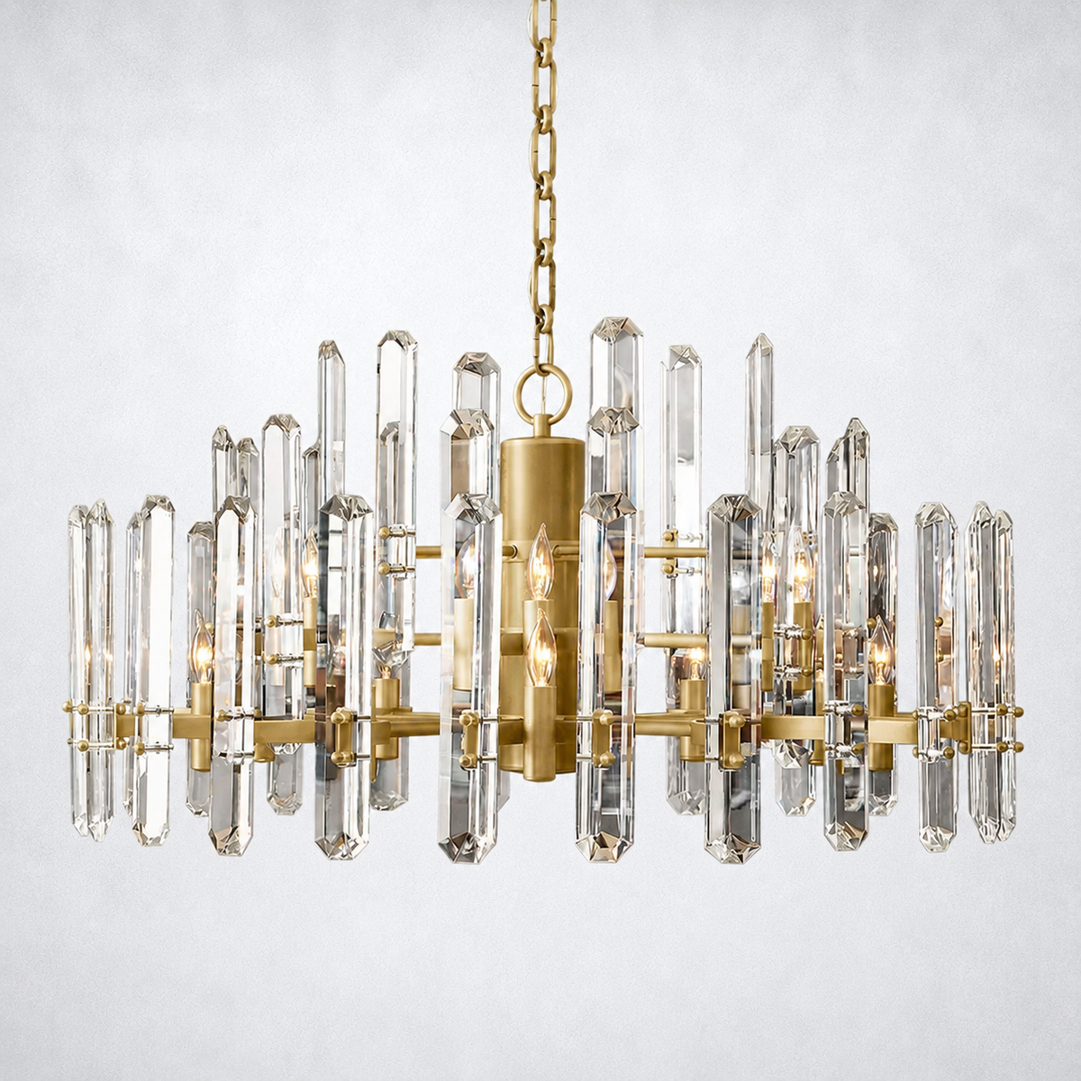 Twilight Prism Round Chandelier 36"