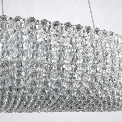 Elysian Crystal Round LED Chandelier 32"