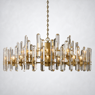 Twilight Prism Round Chandelier 48"